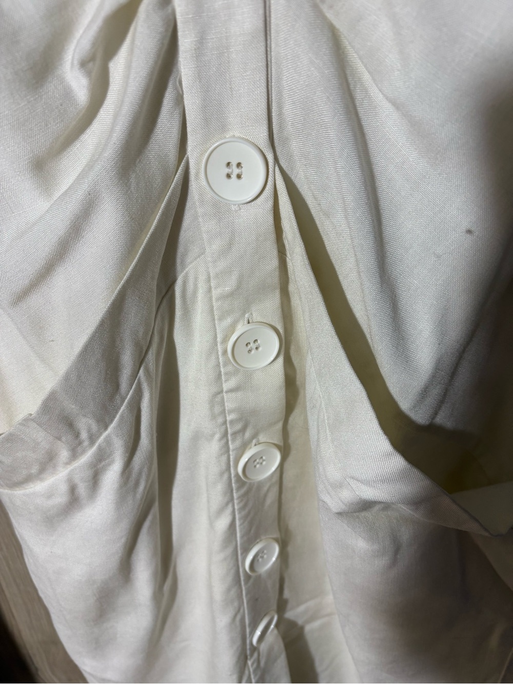 Holt Renfrew vintage linen dress - Picture 5 of 6